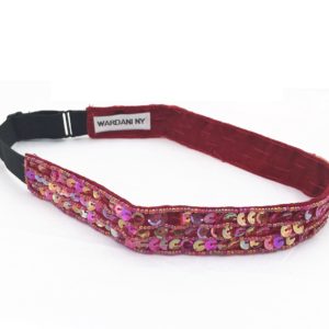 Wardani, Sequin & beads adjutable headband Bright